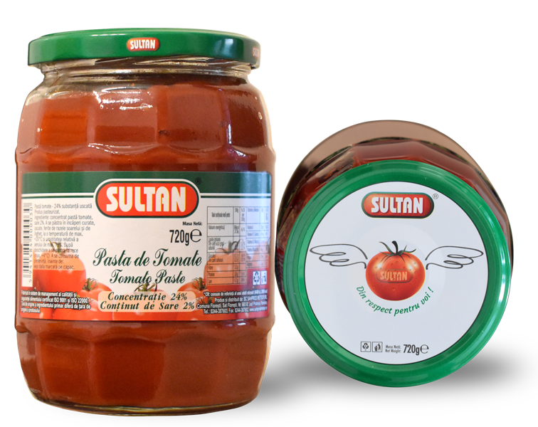 Tomato Paste Sultan, 720 grams